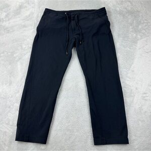 Ermenegildo Zegna Black Wool Cotton Pants Size 54 EU